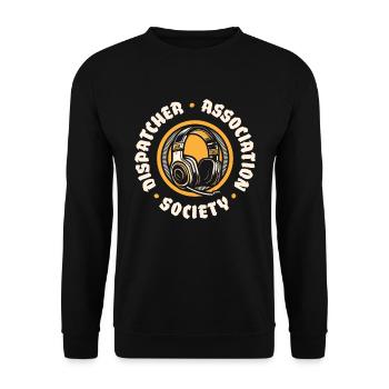 Centre d’opérations du centre de contrôle des appels d’urgence - Sweat-shirt Unisexe - noir - Devant - Alina (178cm) & Michal (187cm)