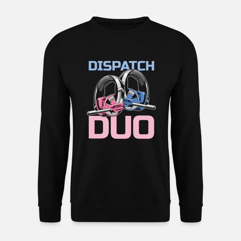 Notruf Leitstelle Einsatzzentrale - Unisex Pullover - Schwarz