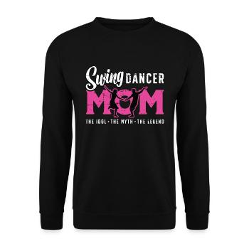 Danseuse Swing Maman L’Idole Le Mythe La Danse Sport - Sweat-shirt Unisexe - noir - Devant - Alina (178cm) & Michal (187cm)