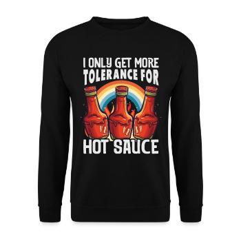 Cooking enthusiasts - Unisex Sweatshirt - black - Front - Alina (178cm) & Michal (187cm)
