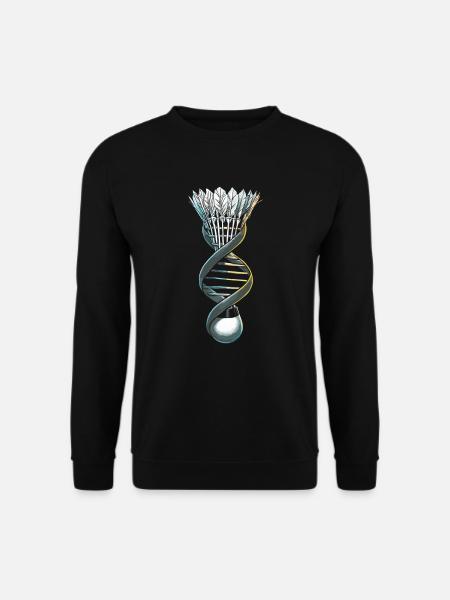 Badminton Federball Jest W Moim DNA - Bluza unisex - czarny