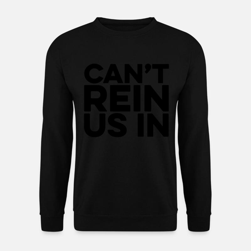 Pferd Reitsport - Unisex Pullover - Schwarz