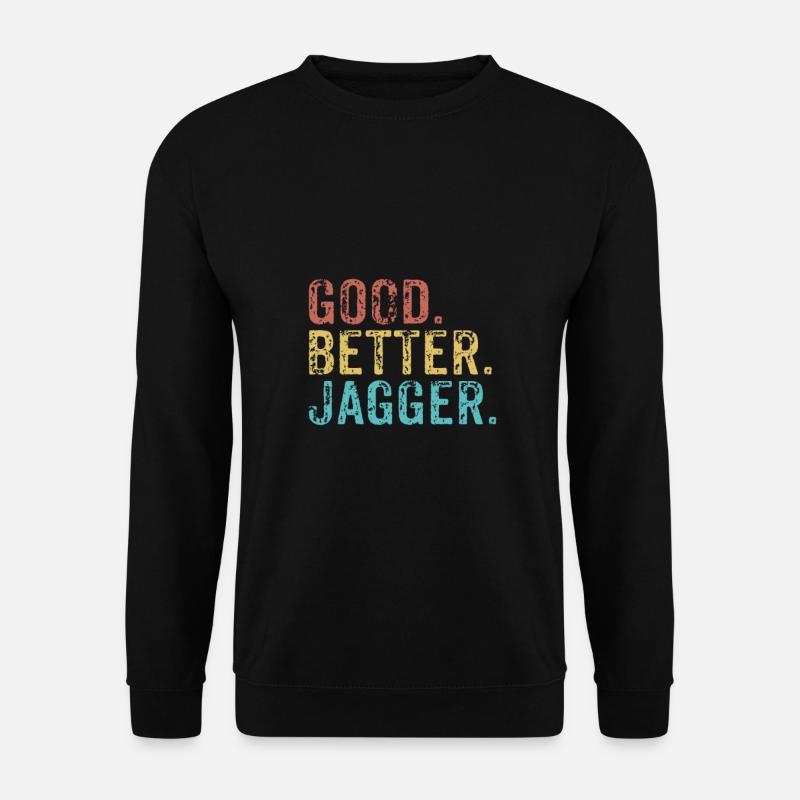 Les mecs cool s’appellent jagger - Sweat-shirt Unisexe - noir
