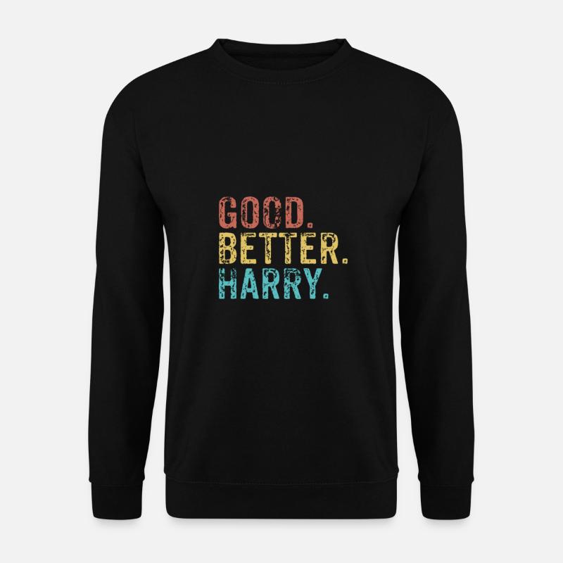 Cool guys are called harry - Unisex Pullover - Schwarz