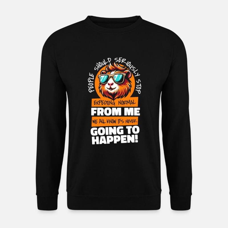 Guinea Pig Guinea Pig - Unisex Sweatshirt - black