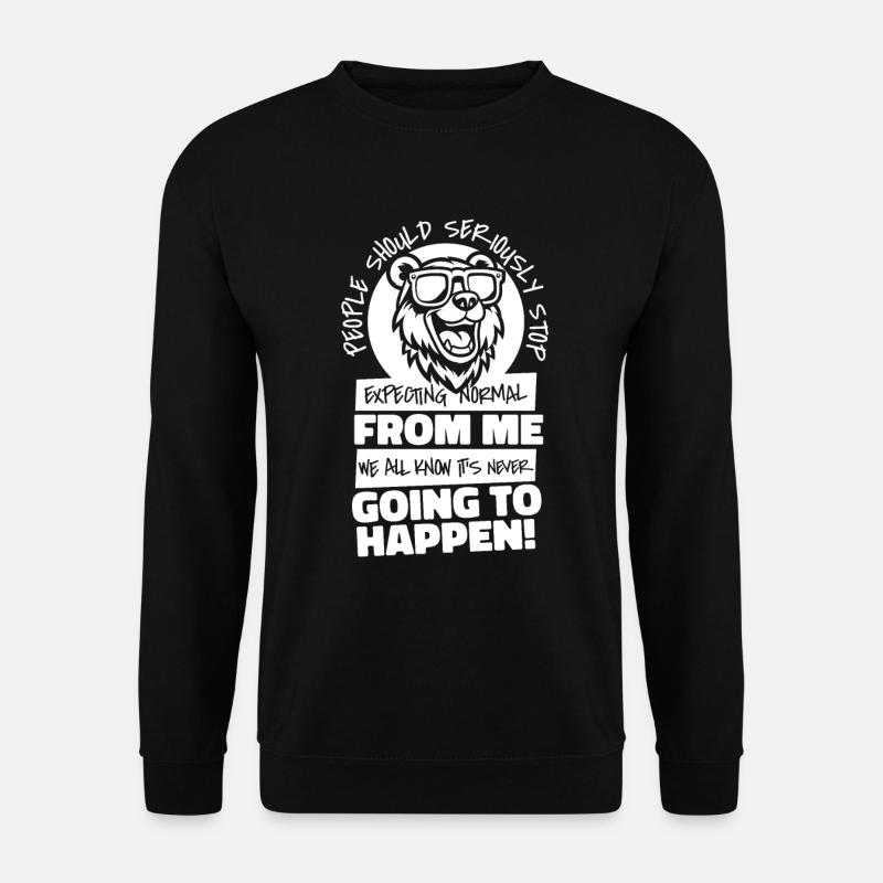 Bear Brown Bear - Unisex Sweatshirt - black