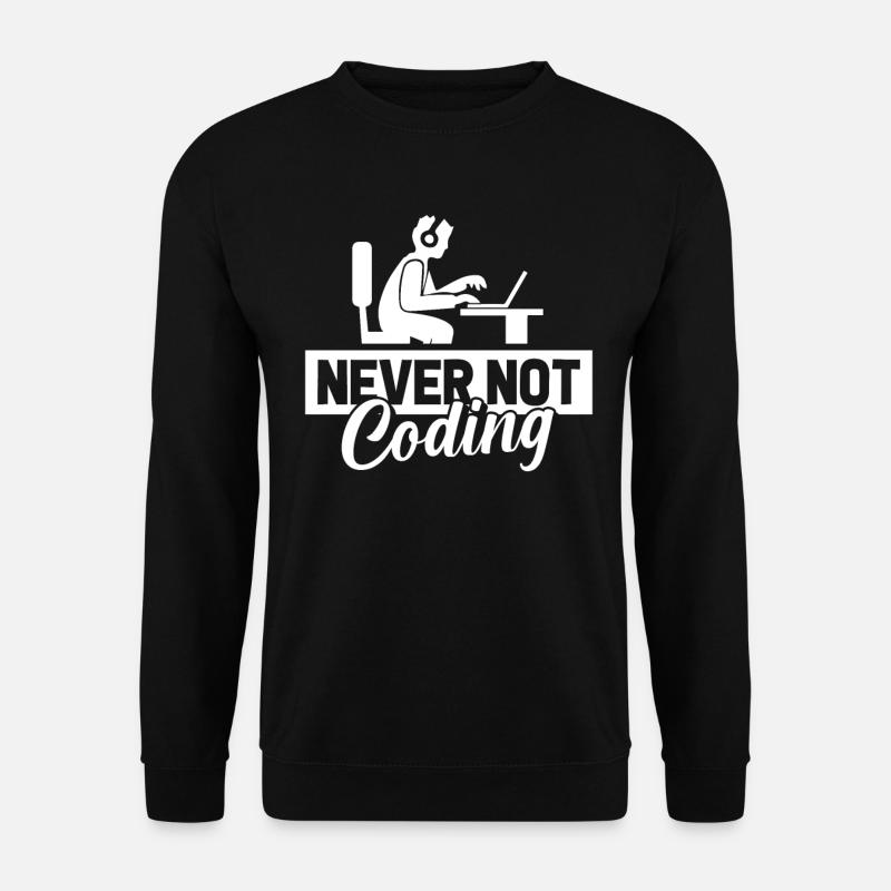 Developer Coder Programmer - Unisex Sweatshirt - black
