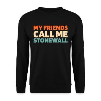 Eishockey Torwart Torwart - Unisex Pullover - Schwarz - Vorne - Alina (178cm) & Michal (187cm)