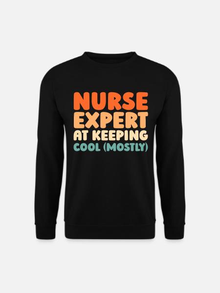 Nurse - Unisex Sweatshirt - black