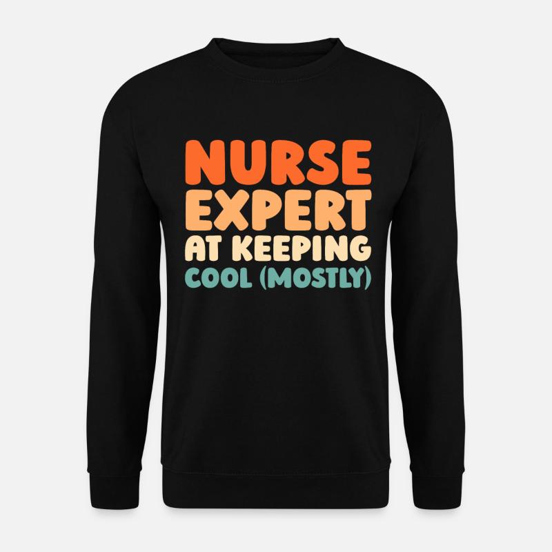 Nurse - Unisex Sweatshirt - black