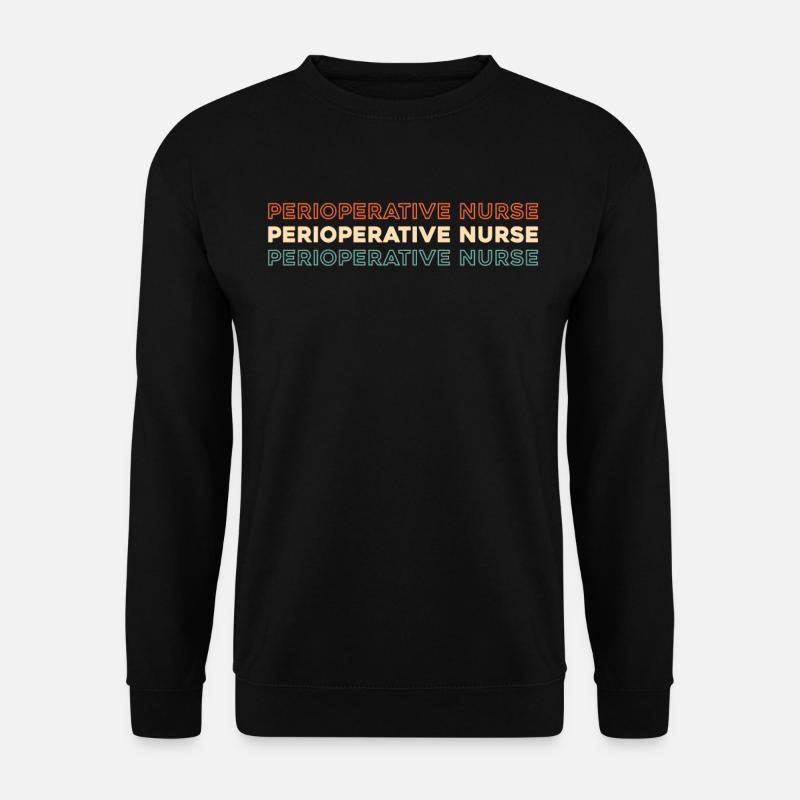 Krankenschwester Perioperative Nurse - Unisex Pullover - Schwarz