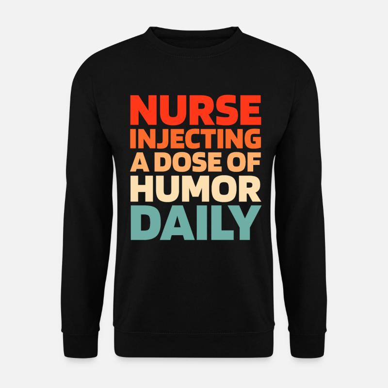 Infirmier - Sweat-shirt Unisexe - noir