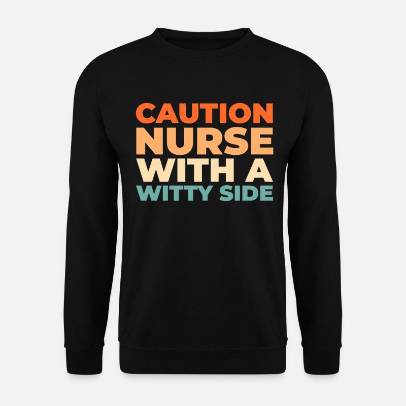 Krankenschwester - Unisex Pullover - Schwarz