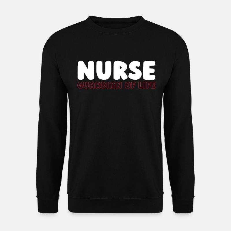 Nurse - Unisex Sweatshirt - black