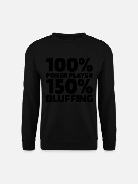 Poker - Unisex Sweatshirt - black