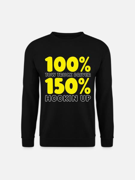 Abschleppdienst Abschlepper - Unisex Pullover - Schwarz