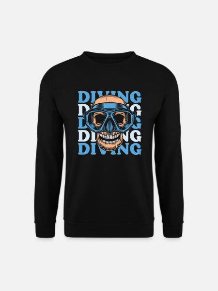 Plongeurs - Sweat-shirt Unisexe - noir