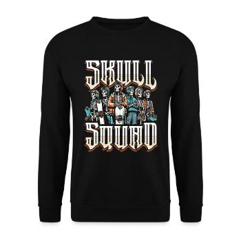 Snowboard Snowboarder - Unisex Pullover - Schwarz - Vorne - Alina (178cm) & Michal (187cm)