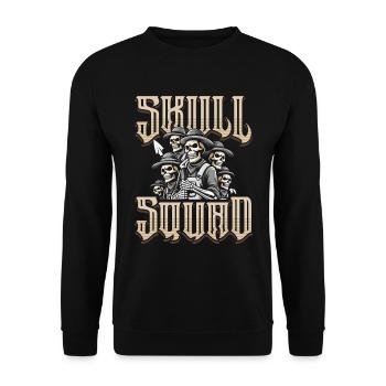 Agriculteur Agriculteur - Sweat-shirt Unisexe - noir - Devant - Alina (178cm) & Michal (187cm)