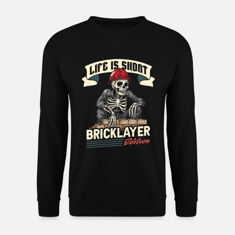 Bricklayer - Unisex Sweatshirt - black