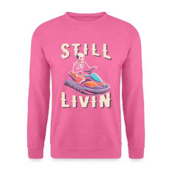 Jet Ski - Sweat-shirt Unisexe - rose - Devant