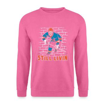 Eishockey - Unisex Pullover - Pink - Vorne