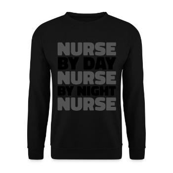 Mom Mom Chaos Coordinator - Unisex Sweatshirt - black - Front - Alina (178cm) & Michal (187cm)