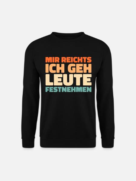 Policeman Police - Unisex Sweatshirt - black