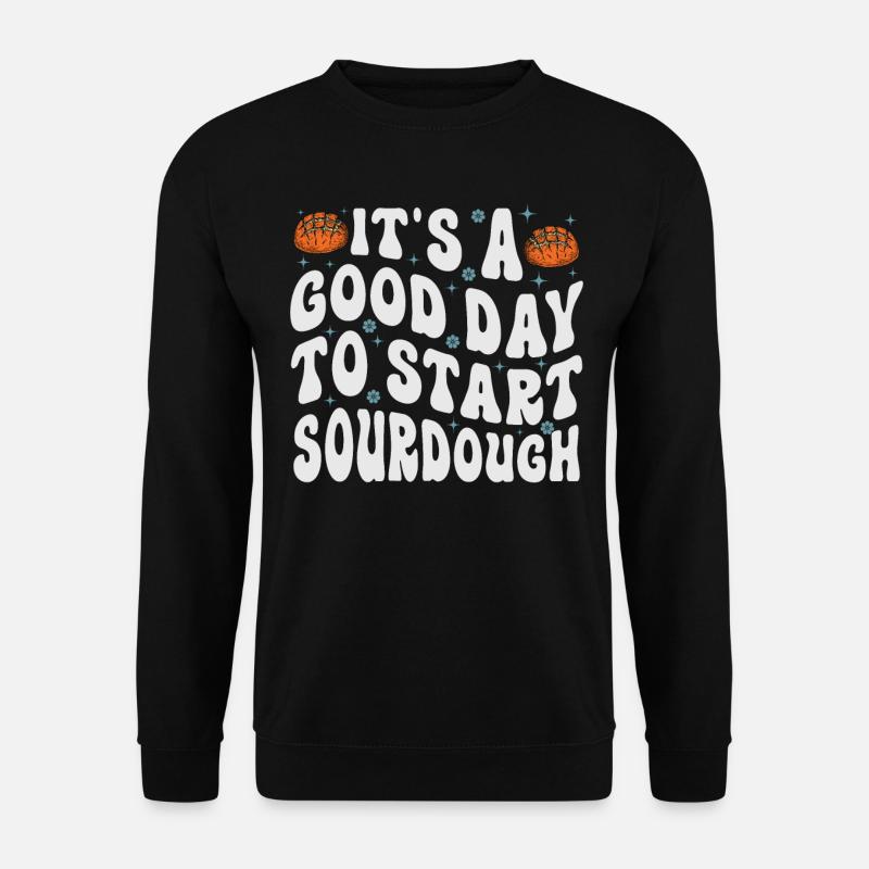 Lovers of bread baking, - Unisex Sweatshirt - black