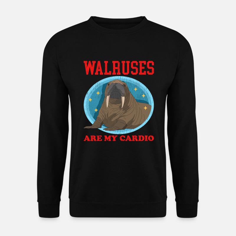 Walrus Walrus Gift - Unisex Sweatshirt - black