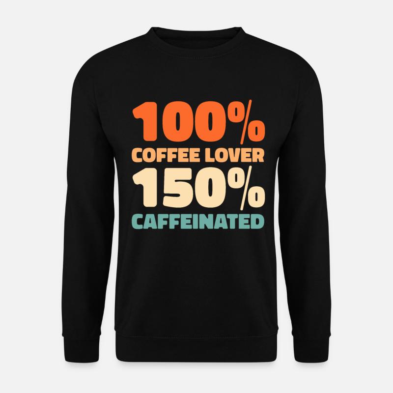 Coffee Cafe - Unisex Sweatshirt - black
