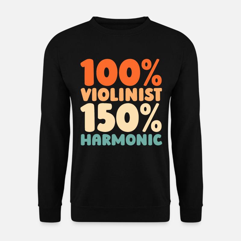 Violin Violin - Unisex Sweatshirt - black
