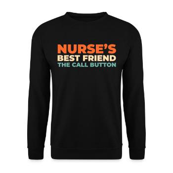 Infirmier - Sweat-shirt Unisexe - noir - Devant - Alina (178cm) & Michal (187cm)
