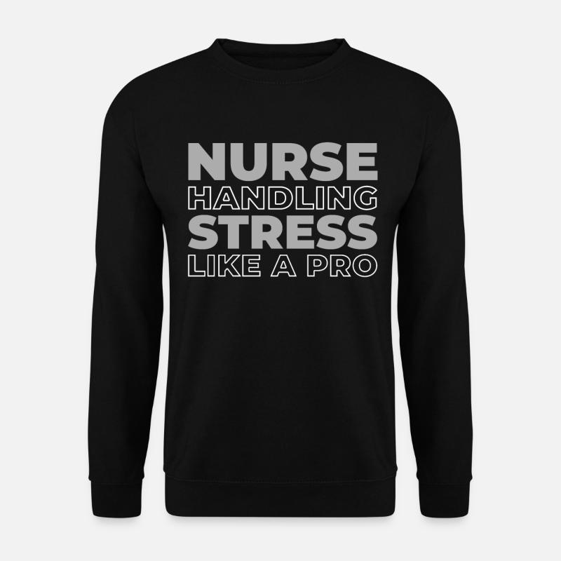 Infirmier - Sweat-shirt Unisexe - noir