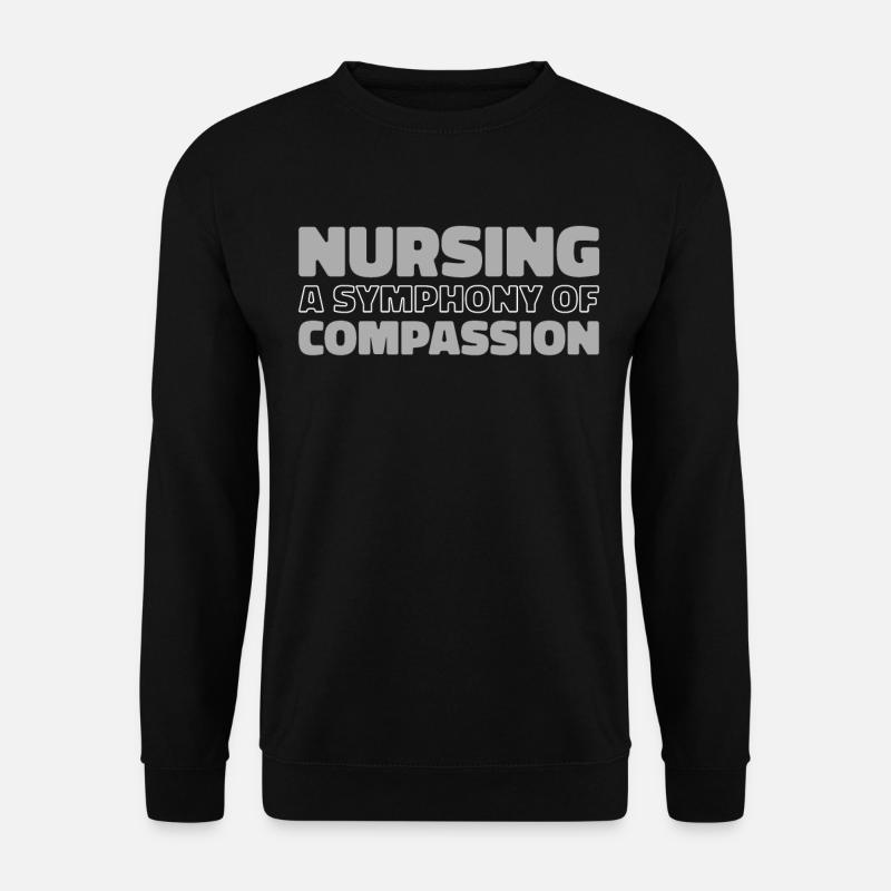 Infirmier - Sweat-shirt Unisexe - noir