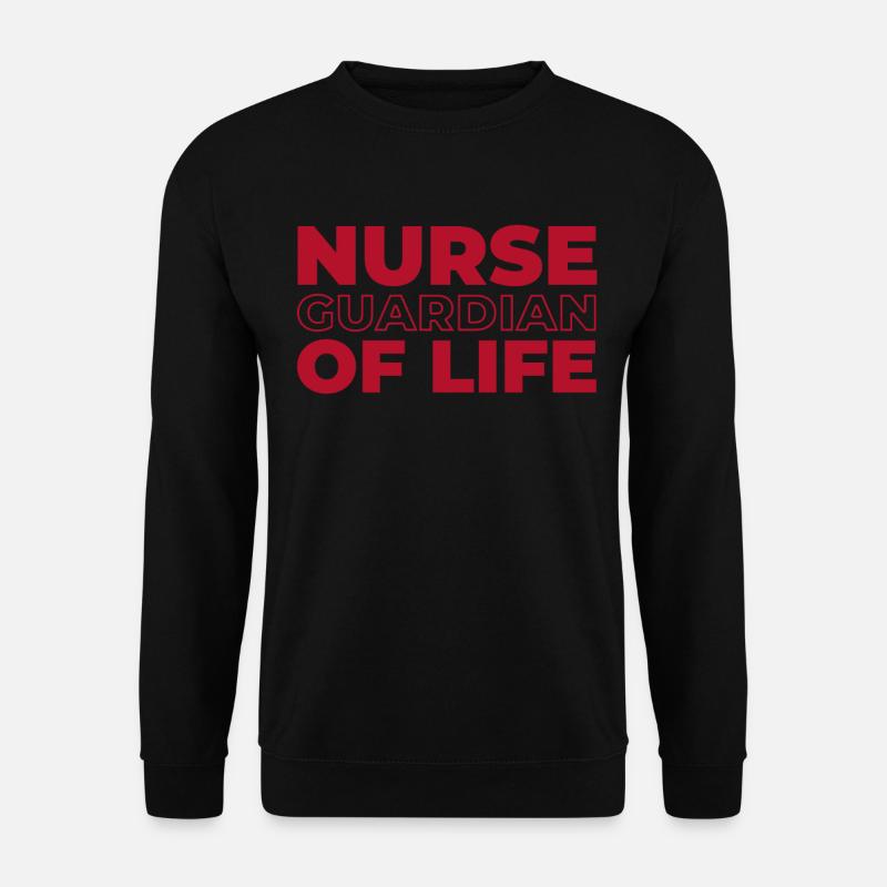 Krankenschwester - Unisex Pullover - Schwarz