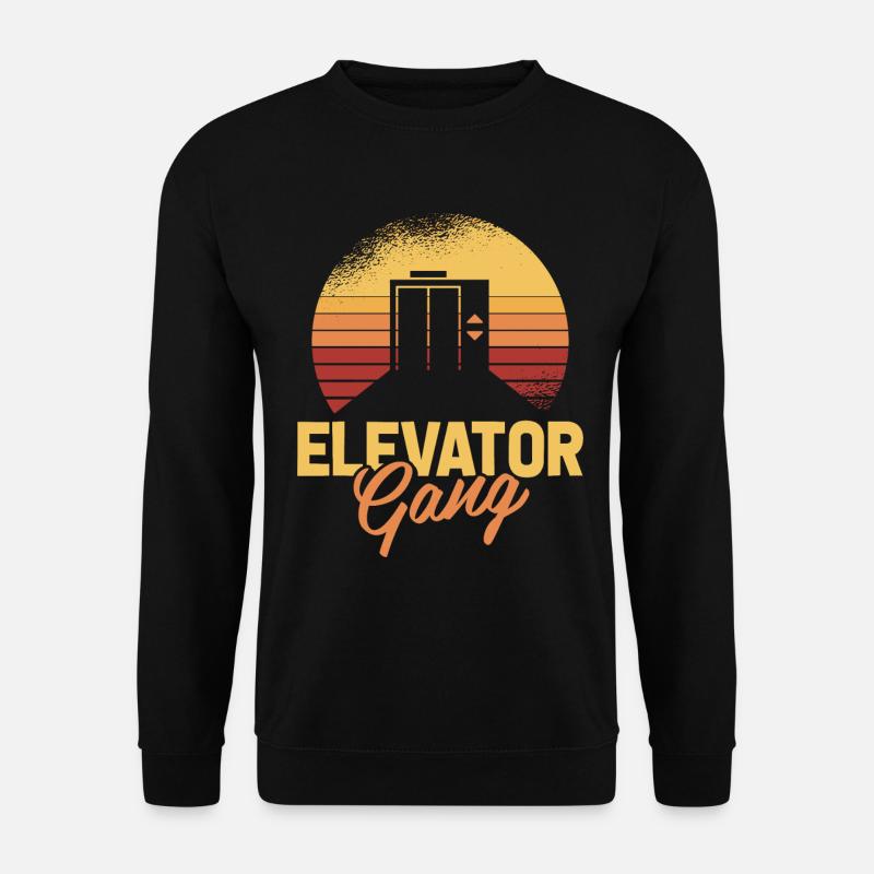 Elevator Elevator - Unisex Sweatshirt - black