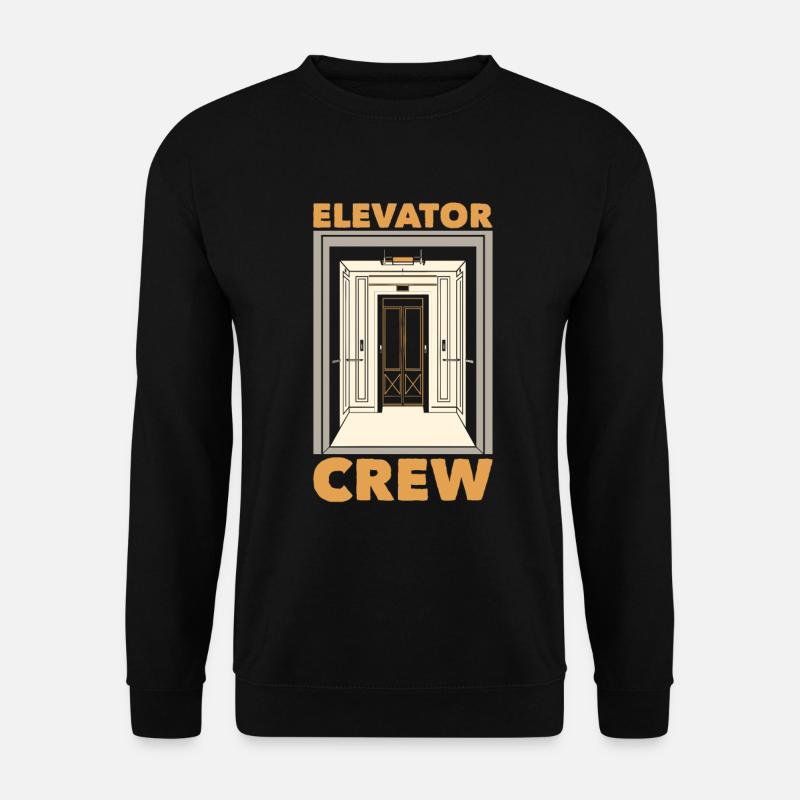 Elevator Elevator - Unisex Sweatshirt - black