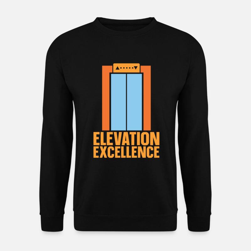 Elevator Elevator - Unisex Sweatshirt - black