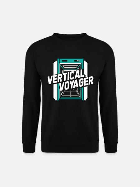 Elevator Elevator - Unisex Sweatshirt - black