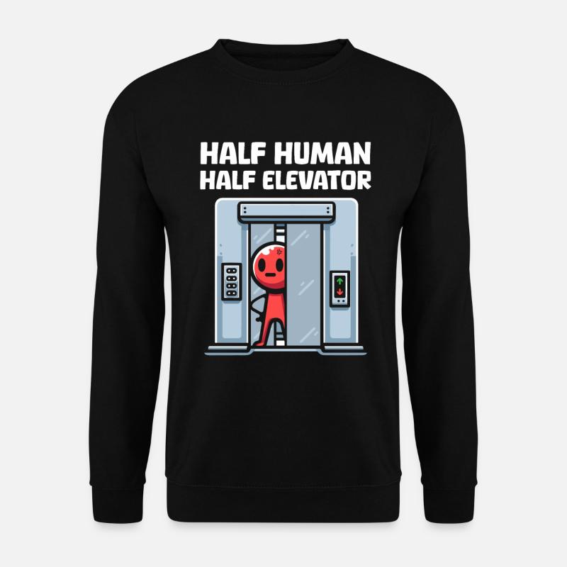 Elevator Elevator - Unisex Sweatshirt - black