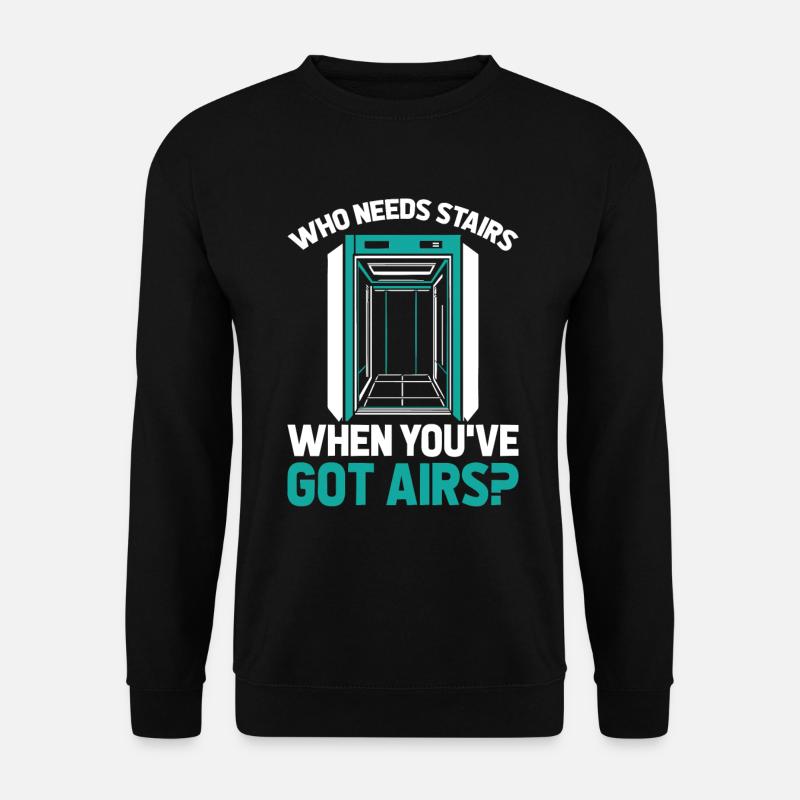 Elevator Elevator - Unisex Sweatshirt - black