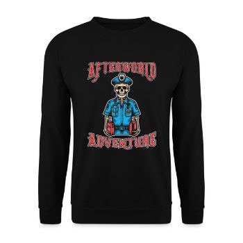 Ambulance Service Paramedic Paramedic - Unisex Sweatshirt - black - Front - Alina (178cm) & Michal (187cm)