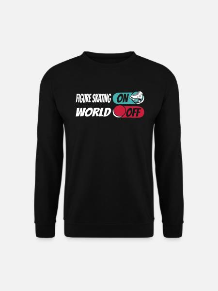 Eiskunstlauf Eiskunstläuferin - Unisex Pullover - Schwarz