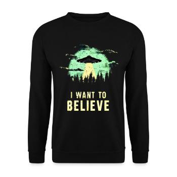 Des toons #lovely OVNI - Sweat-shirt Unisexe - noir - Devant - Alina (178cm) & Michal (187cm)