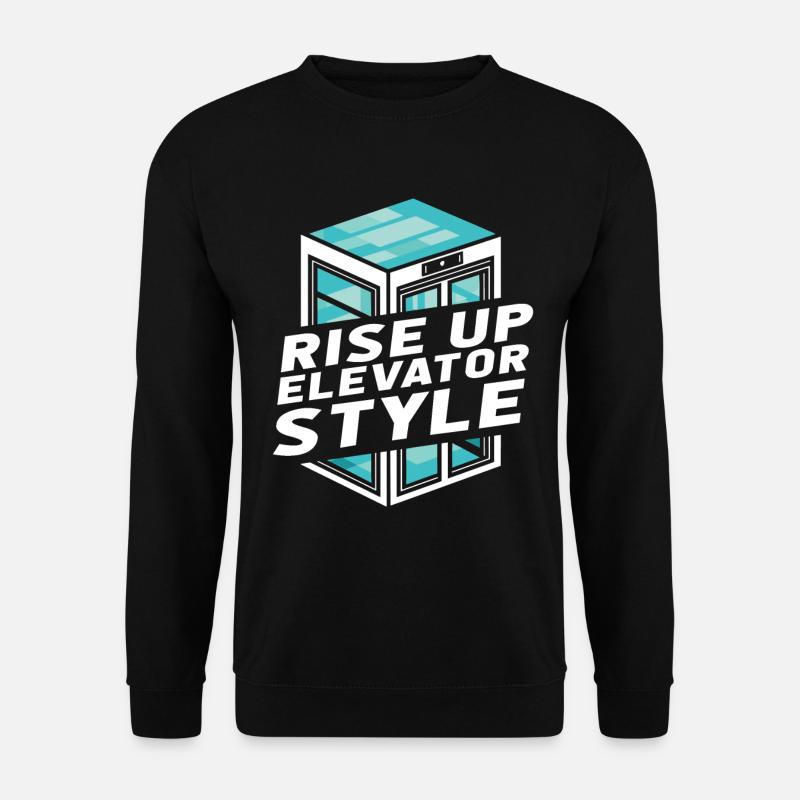 Elevator Elevator - Unisex Sweatshirt - black
