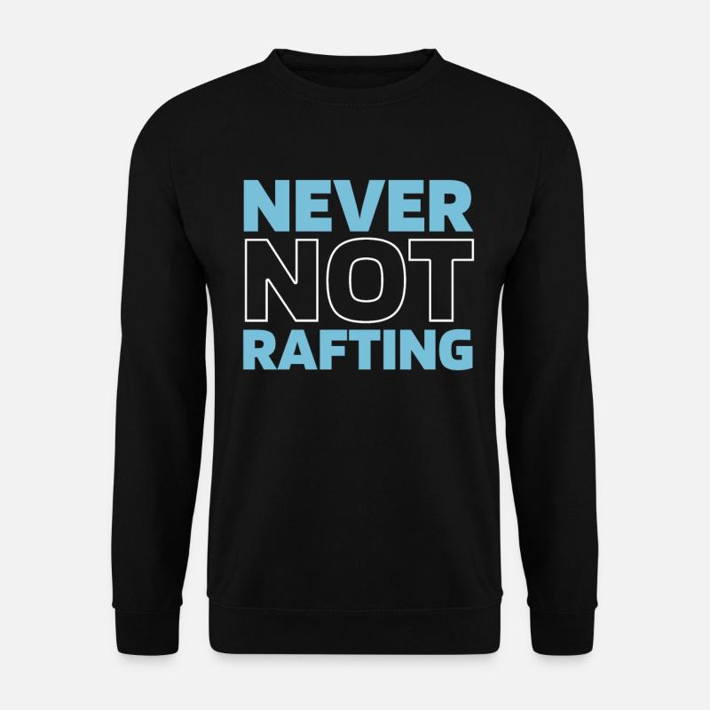 Rafting - Unisex Pullover - Schwarz