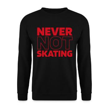 Hockey sur glace - Sweat-shirt Unisexe - noir - Devant - Alina (178cm) & Michal (187cm)