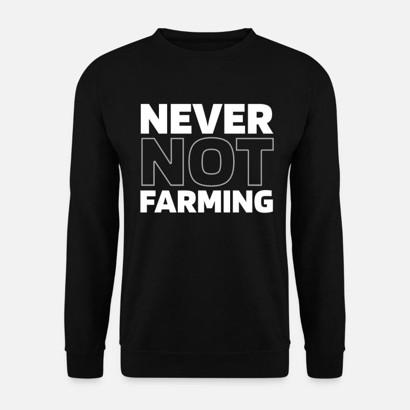 Farmer Farmer - Unisex Sweatshirt - black