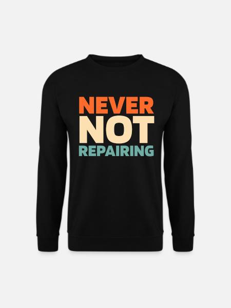 Mécanicien d’aéronefs - Sweat-shirt Unisexe - noir